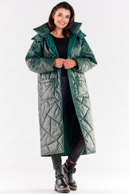Płaszcz Damski Model A541 Green - awama Awama