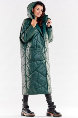 Płaszcz Damski Model A541 Green - awama Awama