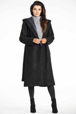 Płaszcz Damski Model A680 Black - awama Awama