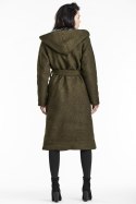 Płaszcz Damski Model A680 Khaki - awama Awama Płaszcz Damski Model A680 Khaki - awama Awama