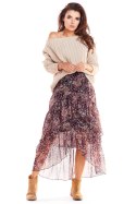 Spódnica Model A331 Wzór 2 - awama Awama Spódnica Model A331 Wzór 2 - awama Awama