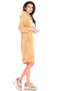 Sukienka Model A414 Beige - awama Awama Sukienka Model A414 Beige - awama Awama