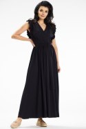 Sukienka Model A638 Black - awama Awama Sukienka Model A638 Black - awama Awama