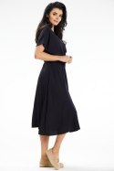 Sukienka Model A642 Black - awama Awama Sukienka Model A642 Black - awama Awama