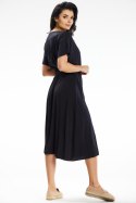 Sukienka Model A642 Black - awama Awama Sukienka Model A642 Black - awama Awama