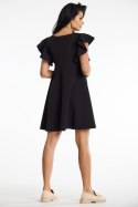 Sukienka Model A643 Black - awama Awama Sukienka Model A643 Black - awama Awama