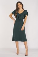 Sukienka Model A659 Bottle Green - awama Awama Sukienka Model A659 Bottle Green - awama Awama
