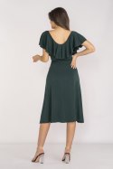 Sukienka Model A659 Bottle Green - awama Awama Sukienka Model A659 Bottle Green - awama Awama