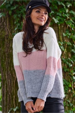 Sweter Damski Model A390 Pink - awama Awama