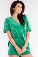 Szorty Damskie Model A418 Green - awama Awama