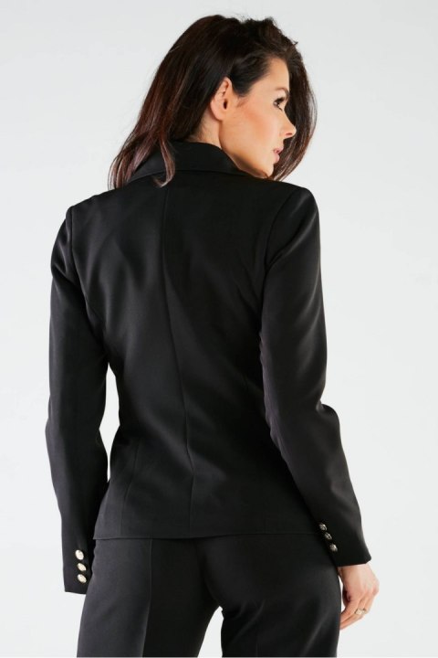 Żakiet Model A441 Black - awama Awama Żakiet Model A441 Black - awama Awama