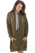 Bluza Damska Model A212 Khaki - awama Awama Bluza Damska Model A212 Khaki - awama Awama