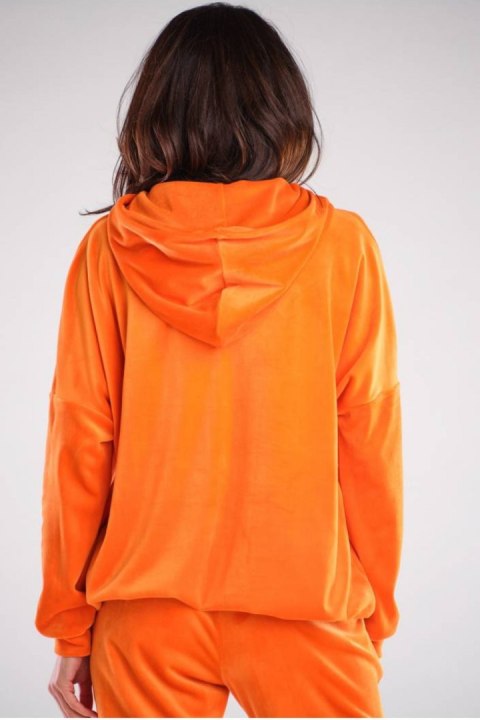 Bluza Damska Model A420 Orange - awama Awama Bluza Damska Model A420 Orange - awama Awama