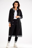 Bluza Damska Model A612 Black - awama Awama Bluza Damska Model A612 Black - awama Awama
