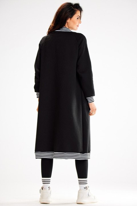 Bluza Damska Model A612 Black - awama Awama Bluza Damska Model A612 Black - awama Awama