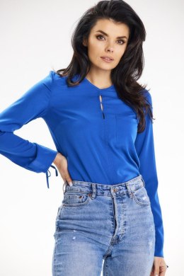 Bluzka Model A651 Blue - awama Awama