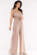 Kombinezon Model A552 Beige - awama Awama Kombinezon Model A552 Beige - awama Awama