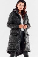 Kurtka Damska Model A538 Black - awama Awama Kurtka Damska Model A538 Black - awama Awama