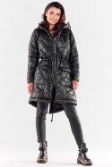Kurtka Damska Model A538 Black - awama Awama Kurtka Damska Model A538 Black - awama Awama