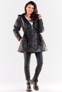Kurtka Damska Model A540 Black - awama Awama Kurtka Damska Model A540 Black - awama Awama