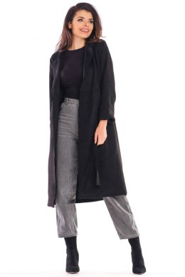 Płaszcz Damski Model A464 Black - awama Awama