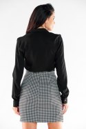 Spódnica Model A530 Houndstooth - awama Awama Spódnica Model A530 Houndstooth - awama Awama
