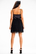 Spódnica Model A631 Black - awama Awama Spódnica Model A631 Black - awama Awama