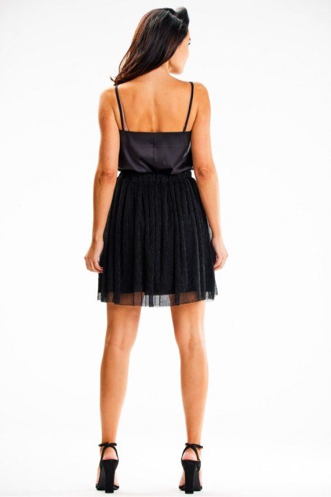 Spódnica Model A631 Black - awama Awama Spódnica Model A631 Black - awama Awama