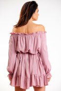 Sukienka Model A578 Dirty Pink - awama Awama Sukienka Model A578 Dirty Pink - awama Awama