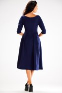 Sukienka Model A620 Navy - awama Awama Sukienka Model A620 Navy - awama Awama