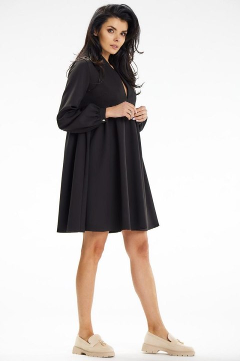 Sukienka Model A636 Black - awama Awama Sukienka Model A636 Black - awama Awama