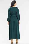 Sukienka Model A670 Bottle Green - awama Awama Sukienka Model A670 Bottle Green - awama Awama