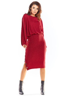 Sweter Damski Model A318 Bordo - awama Awama