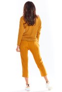 Sweter Damski Model A333 Camel - awama Awama Sweter Damski Model A333 Camel - awama Awama