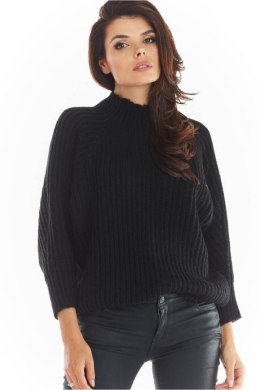 Sweter Damski Model A389 Black - awama Awama