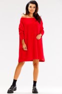 Sweter Damski Model A618 Red - awama Awama Sweter Damski Model A618 Red - awama Awama