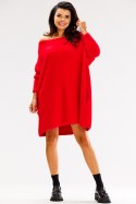 Sweter Damski Model A618 Red - awama Awama Sweter Damski Model A618 Red - awama Awama