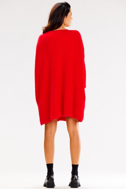 Sweter Damski Model A618 Red - awama Awama Sweter Damski Model A618 Red - awama Awama