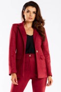 Żakiet Model A460 Bordo - awama Awama Żakiet Model A460 Bordo - awama Awama