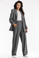 Żakiet Model A676 Grey - awama Awama Żakiet Model A676 Grey - awama Awama