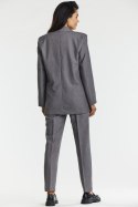 Żakiet Model A676 Grey - awama Awama Żakiet Model A676 Grey - awama Awama
