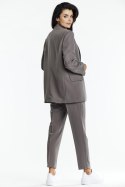Żakiet Model A676 Taupe - awama Awama Żakiet Model A676 Taupe - awama Awama
