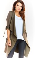 Bluza Damska Model A335 Khaki - awama Awama Bluza Damska Model A335 Khaki - awama Awama