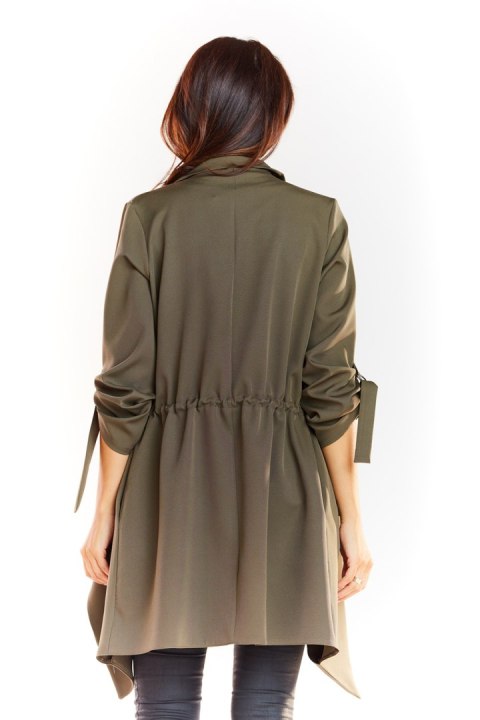 Bluza Damska Model A335 Khaki - awama Awama Bluza Damska Model A335 Khaki - awama Awama