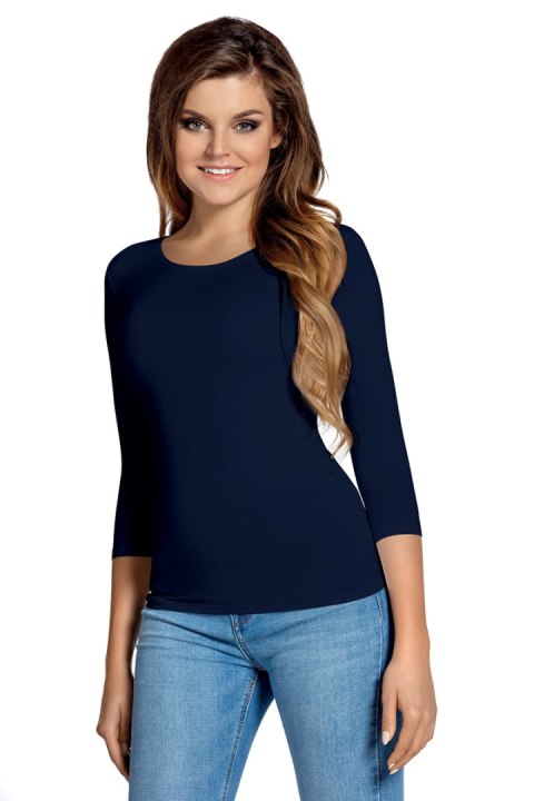 Bluzka Model Manati 3/4 Navy - Babell Babell Bluzka Model Manati 3/4 Navy - Babell Babell