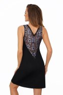 Koszulka nocna Koszulka Model Luna II Black - Donna Donna Koszulka nocna Koszulka Model Luna II Black - Donna Donna