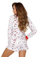Piżama Damska Model Teddy II 1/2 Ecru - Donna Donna Piżama Damska Model Teddy II 1/2 Ecru - Donna Donna
