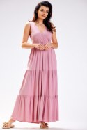Sukienka Model A581 Dirty Pink - awama Awama Sukienka Model A581 Dirty Pink - awama Awama