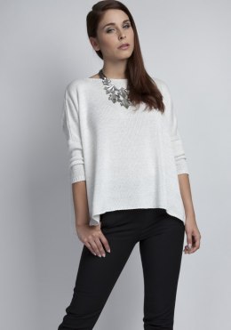 Sweter Damski Model Abigail SWE040 Ecru - MKM MKM
