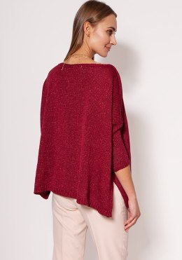 Sweter Damski Model SWE040 Bordo - MKM MKM
